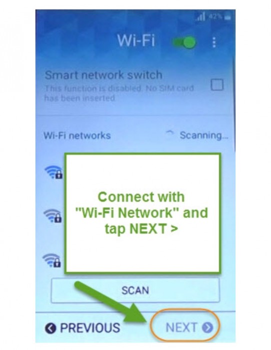 bypass frp - connect to your Wi-Fi