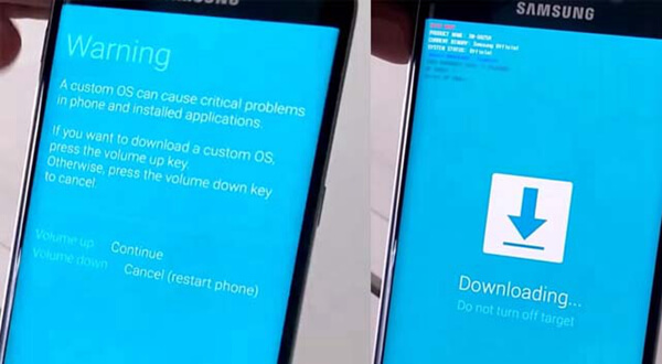 Get Samsung Rooted Enter Download Mode